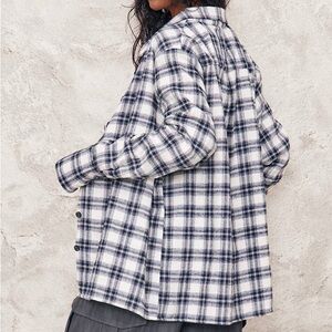 Oversized Flannel Shirt